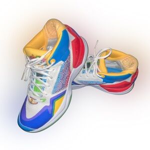 Men’s New Balance Kawhi Jolly Rancher White Basketball Sneakers Size 6.5